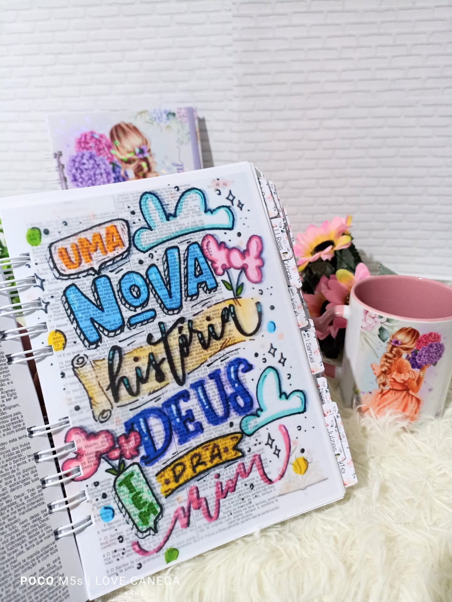 Bíblia personalizada com abas