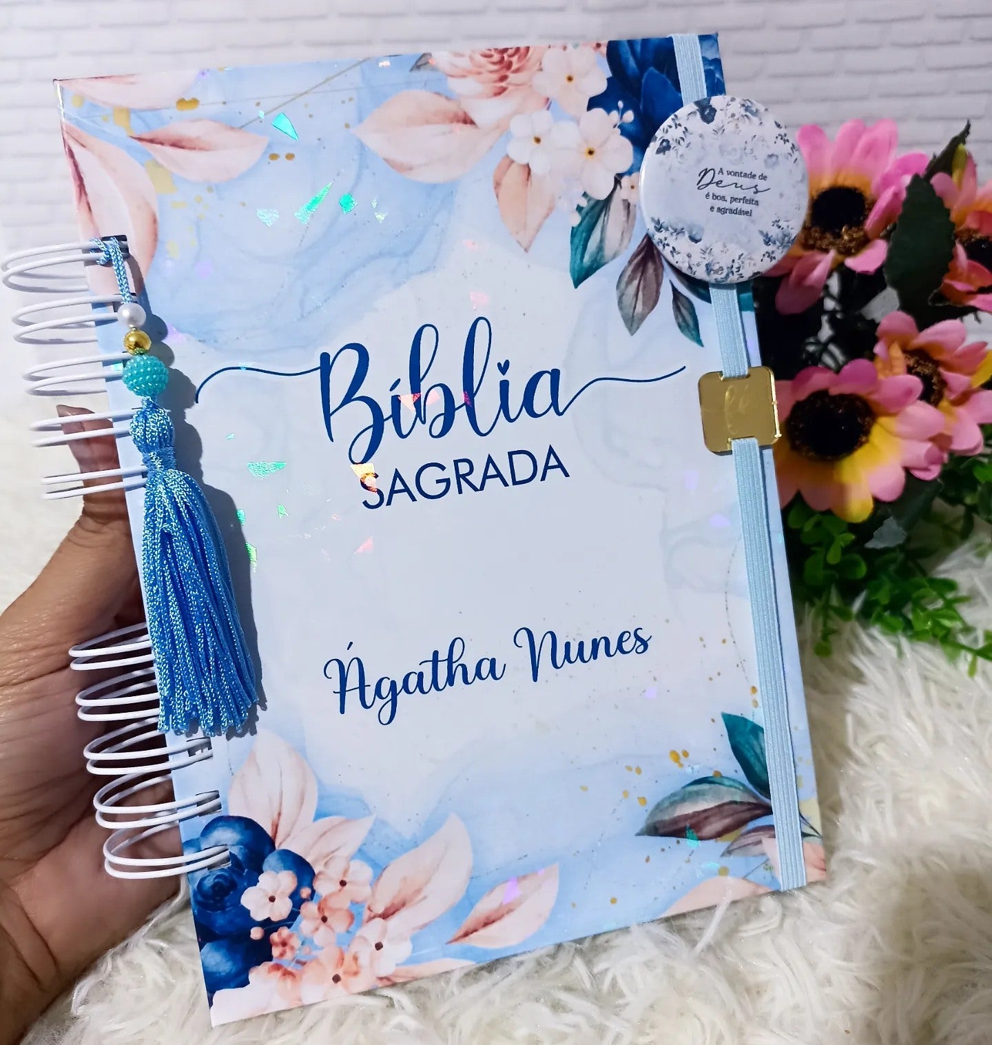 Bíblia Personalizada Feminina sem abas