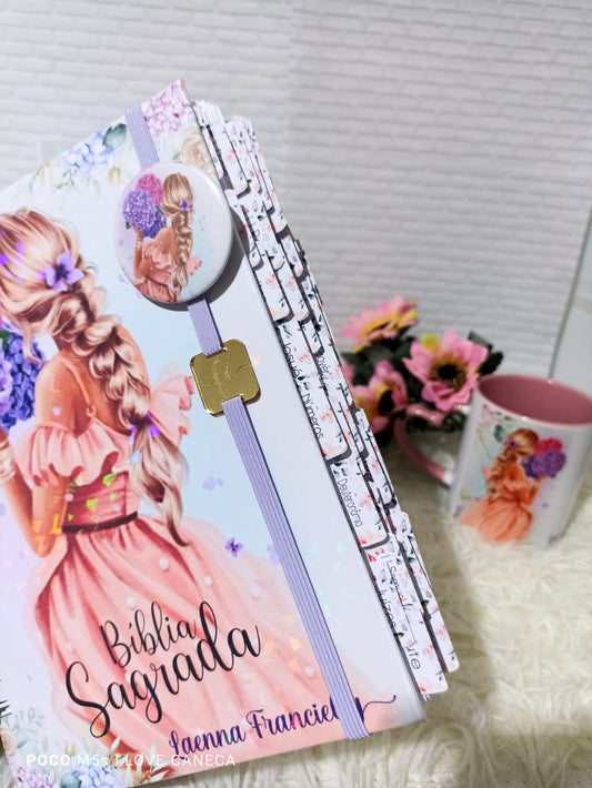Bíblia personalizada com abas