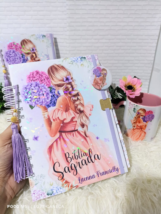 Bíblia personalizada com abas